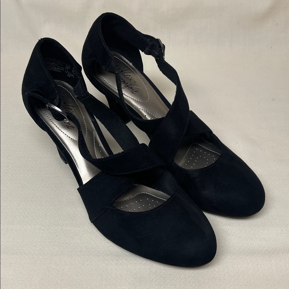 Dexflex Comfort Black Women's Heels